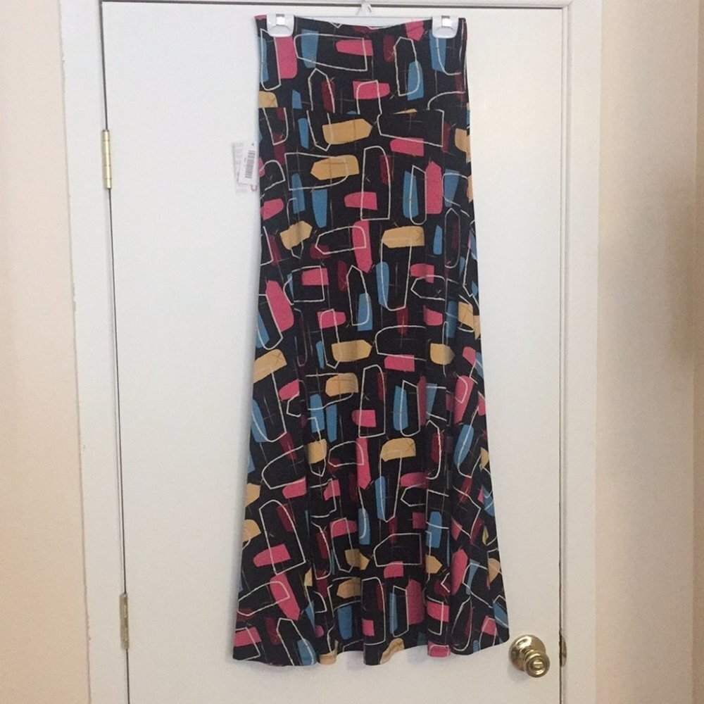 S LuLaRoe Maxi‎ Skirt B04 120